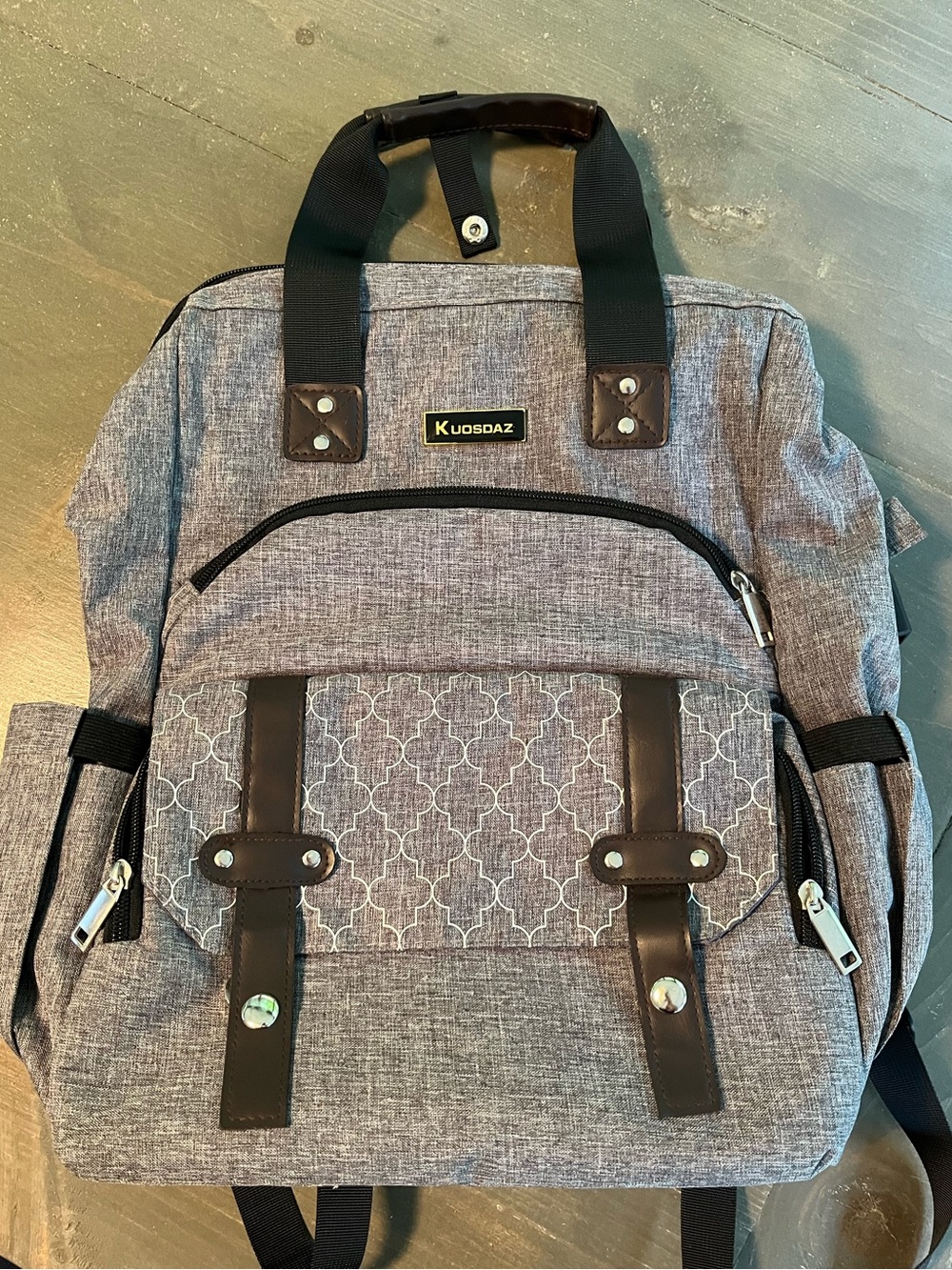 Gray Women's Backpack - Stylish Everyday Bag